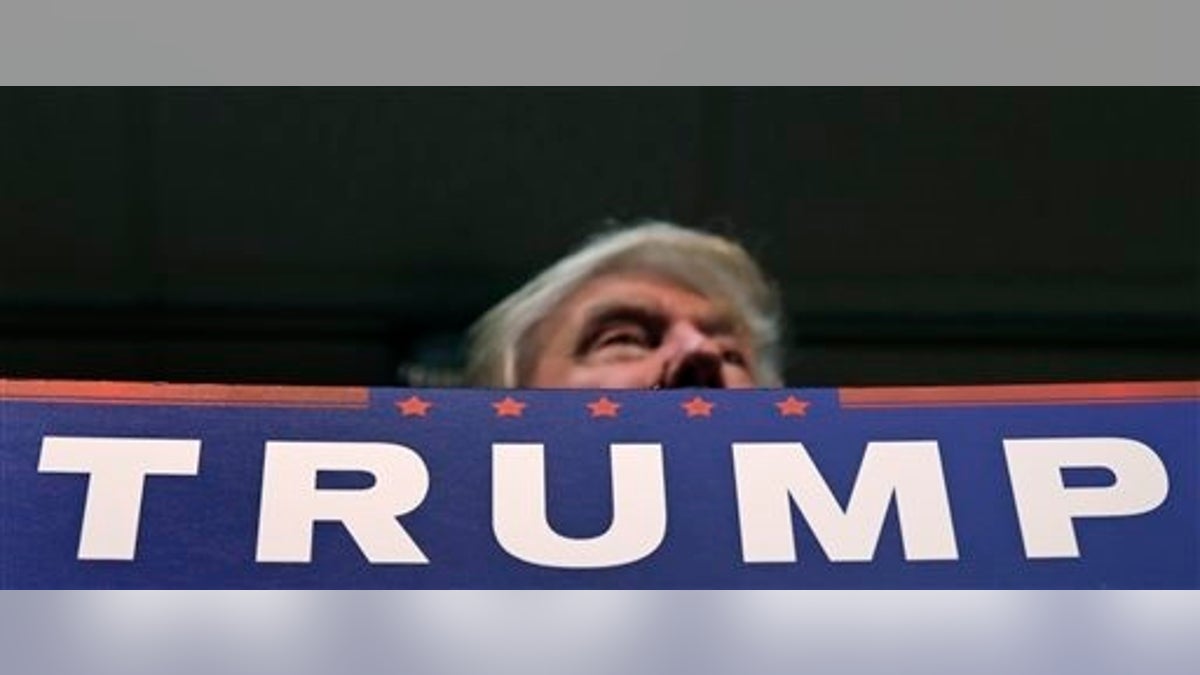 In this Oct. 16, 2015, photo, Republican presidential candidate Donald Trump addresses a crowd during a campaign rally in Tyngsborough, Mass. Trump has long boasted about his enormous wealth and how he doesnt need anyone elses money to fund his presidential campaign. But that hasnt stopped tens of thousands of people from across the country from chipping in with small-dollar checks as small as $10 or $25 to let him know that theyre behind him. (AP Photo/Charles Krupa)