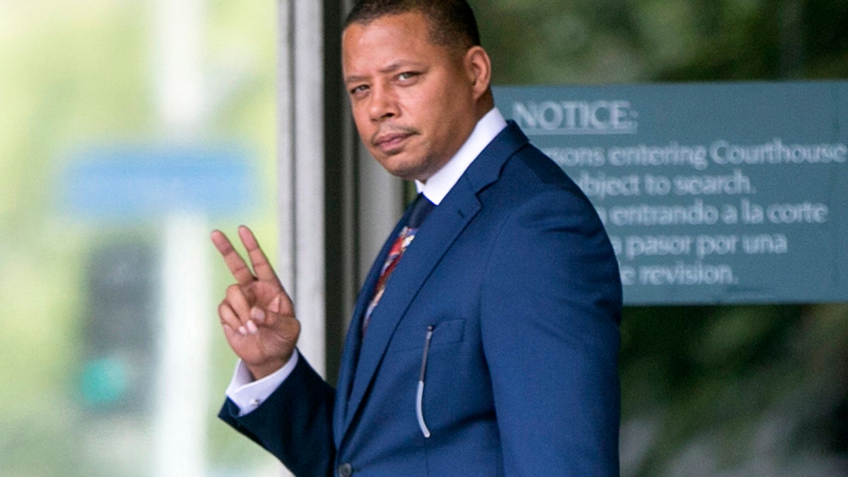 In this Thursday, Aug. 13, 2015, file photo, actor Terrence Howard walks into a Los Angeles court for a hearing regarding a divorce settlement with his ex-wife Michelle Ghent.