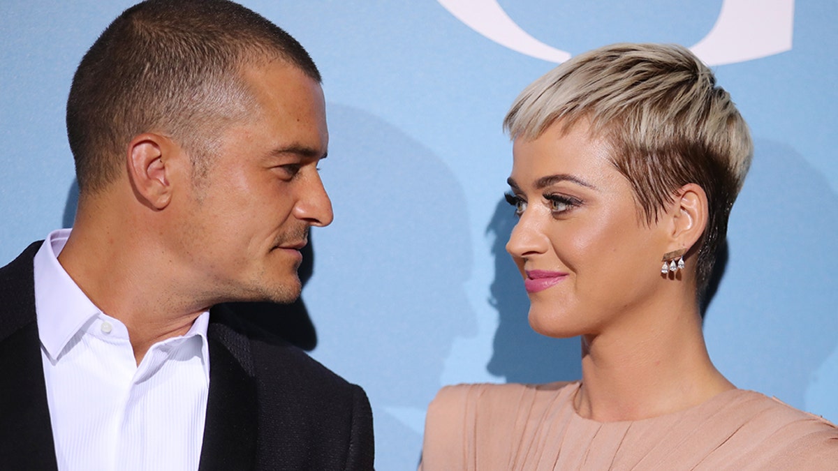 aty Perry and Orlando Bloom attend the Gala for the Global Ocean in Monte-Carlo, Monaco. Sept 26 2018. Getty Images