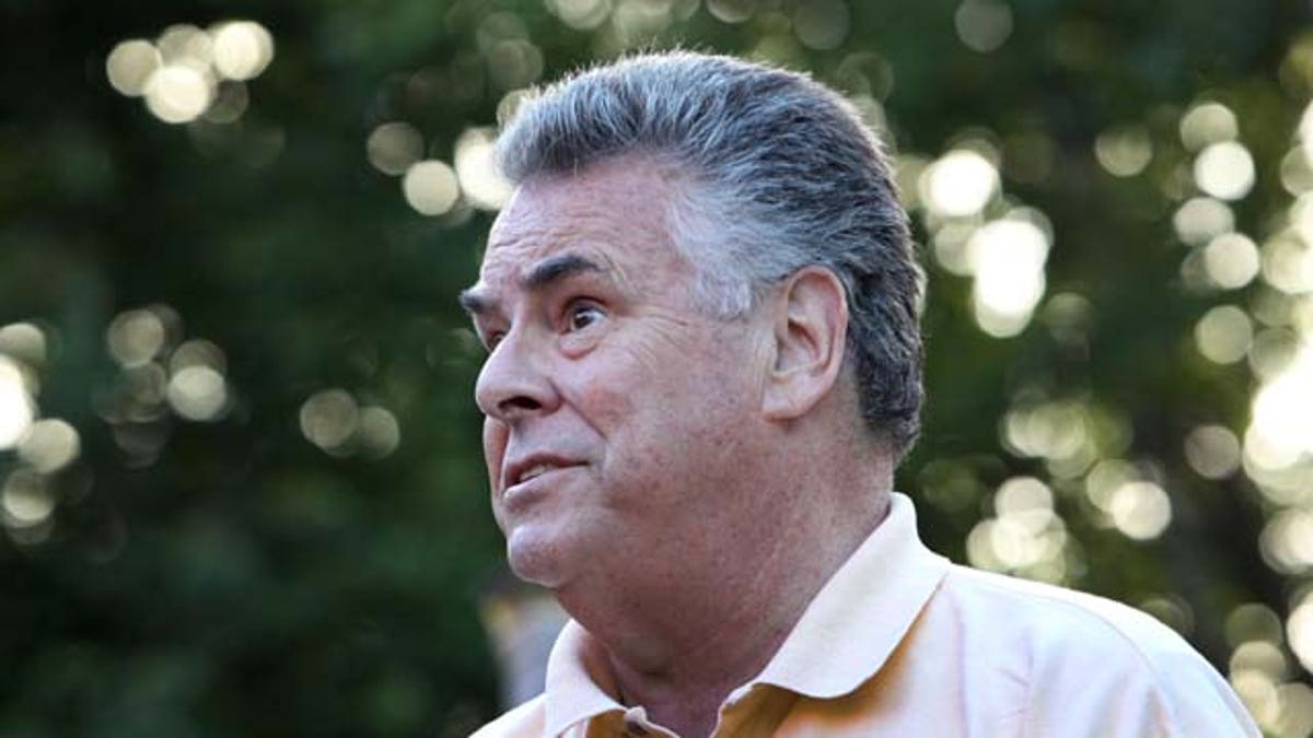 Perwakilan Partai Republik Peter King sedang menguji coba tahun 2016 di New Hampshire