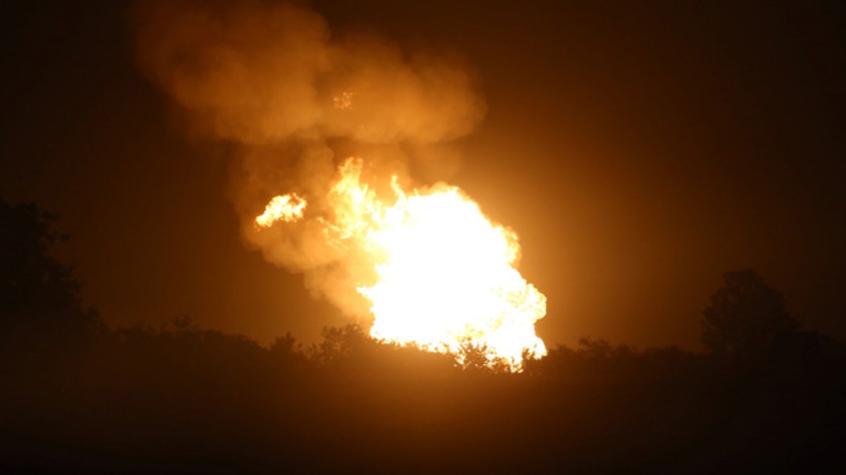 Pipeline Explosion Texas