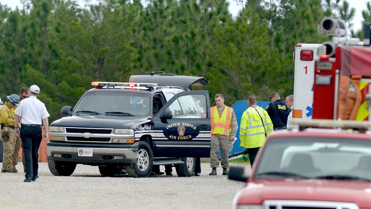 glin officials confirmed that multiple people died after a plane crashed on the Eglin reservation Thursday, Aug. 30, 2018.