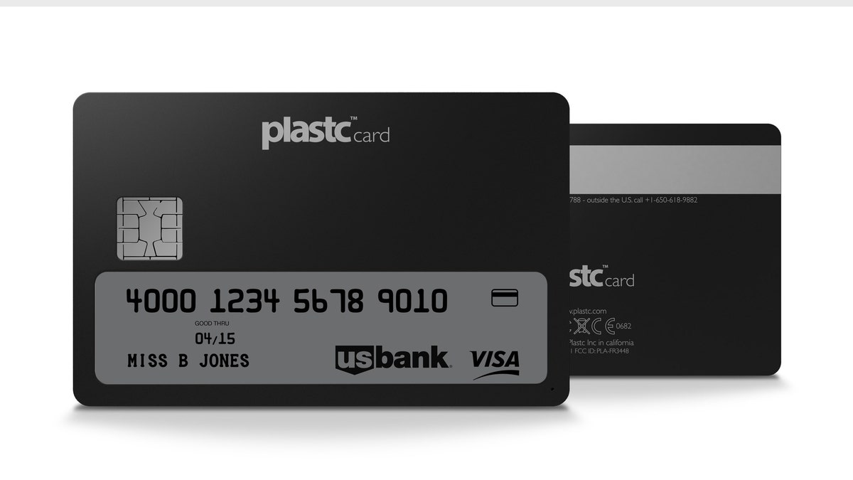 Plastc Card Front and Back