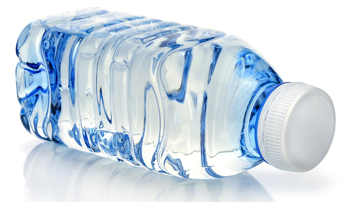 Plastic Water Bottle Stock Image