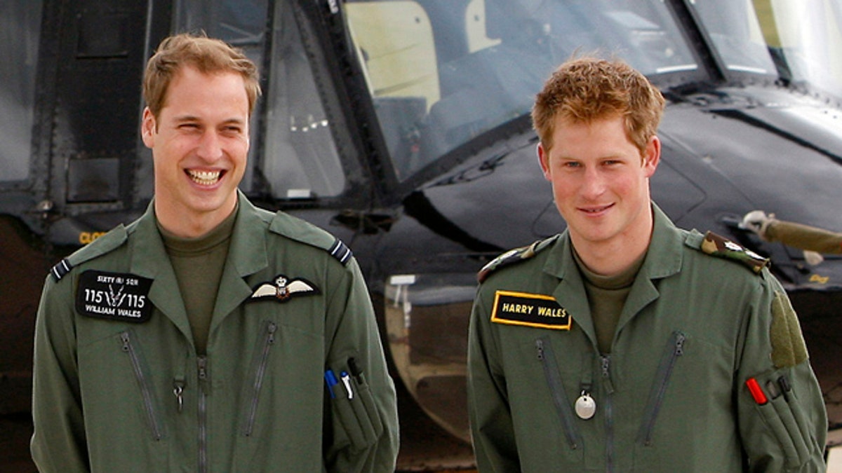 Britain Royal Princes