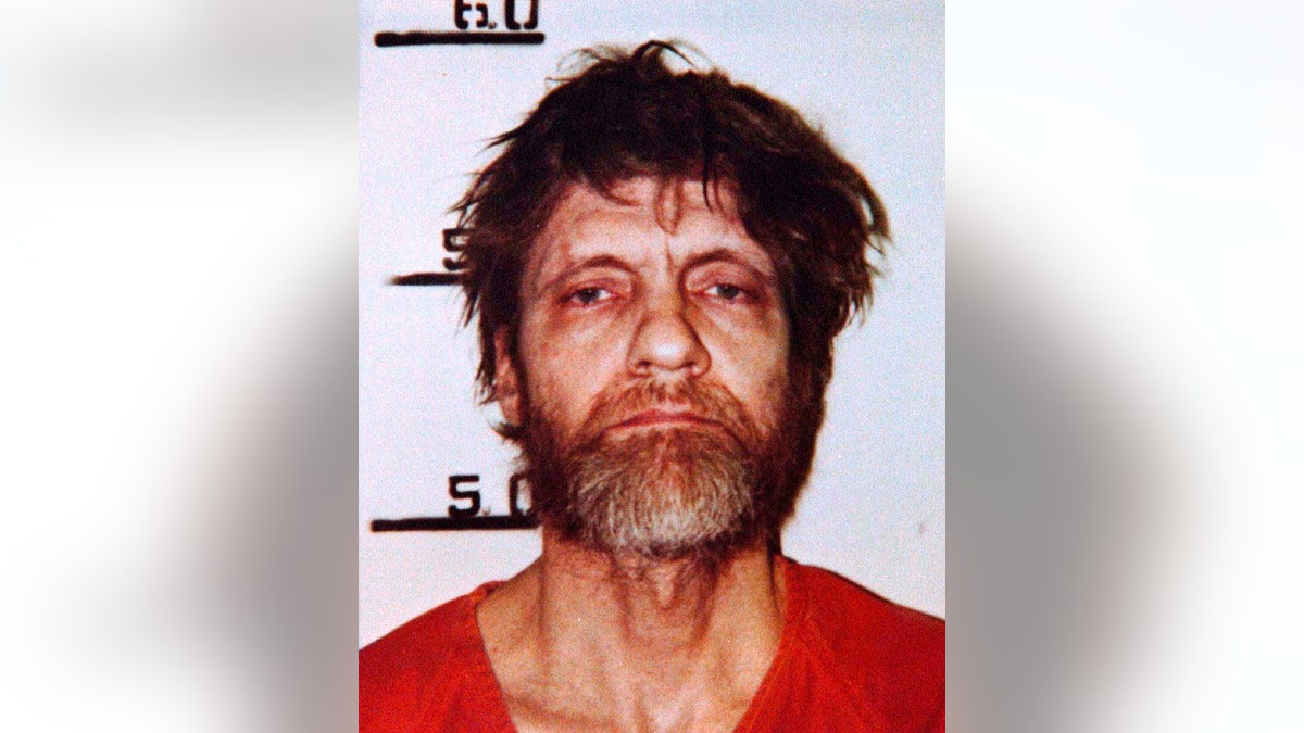 Ted Kaczynski poses in his booking mugshot from April 1996. The FBI is asking for DNA samples from 