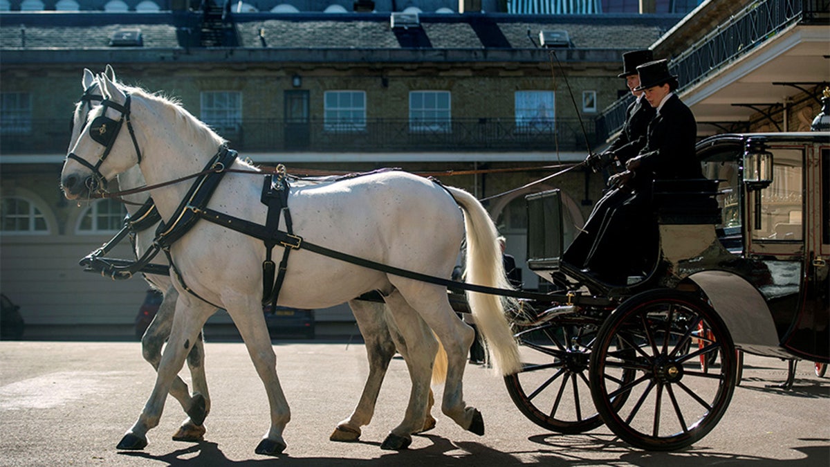 Reuters Meghan Markle Wedding Horses