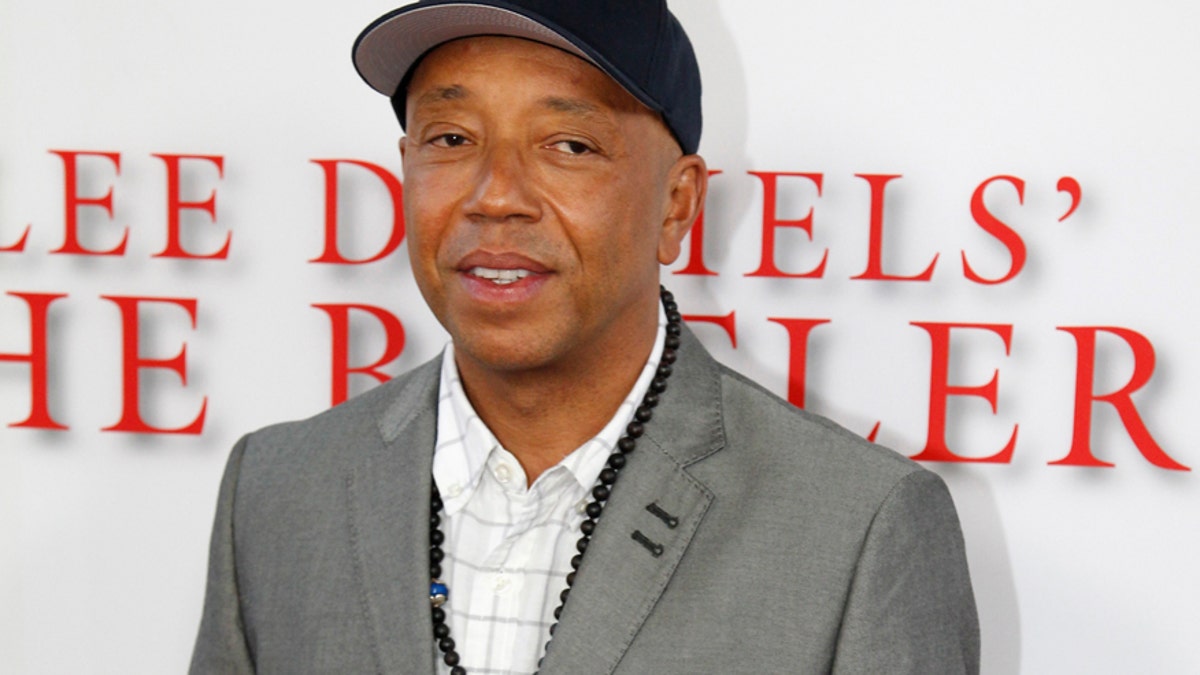 Russell Simmons arrives as a guest to the premiere of the new film 
