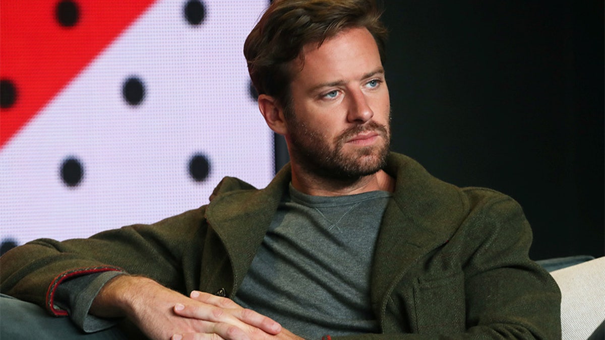 Actor Armie Hammer attends a press conference to promote the film 