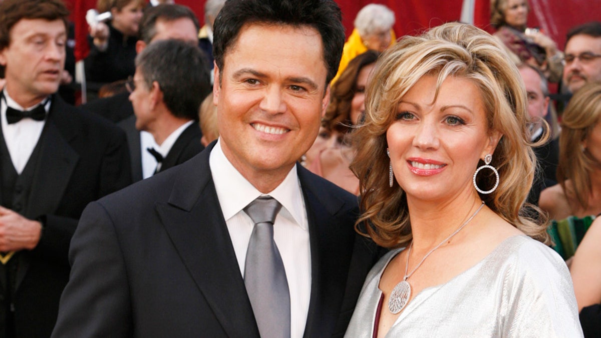Reuters Donny Osmond and Wife