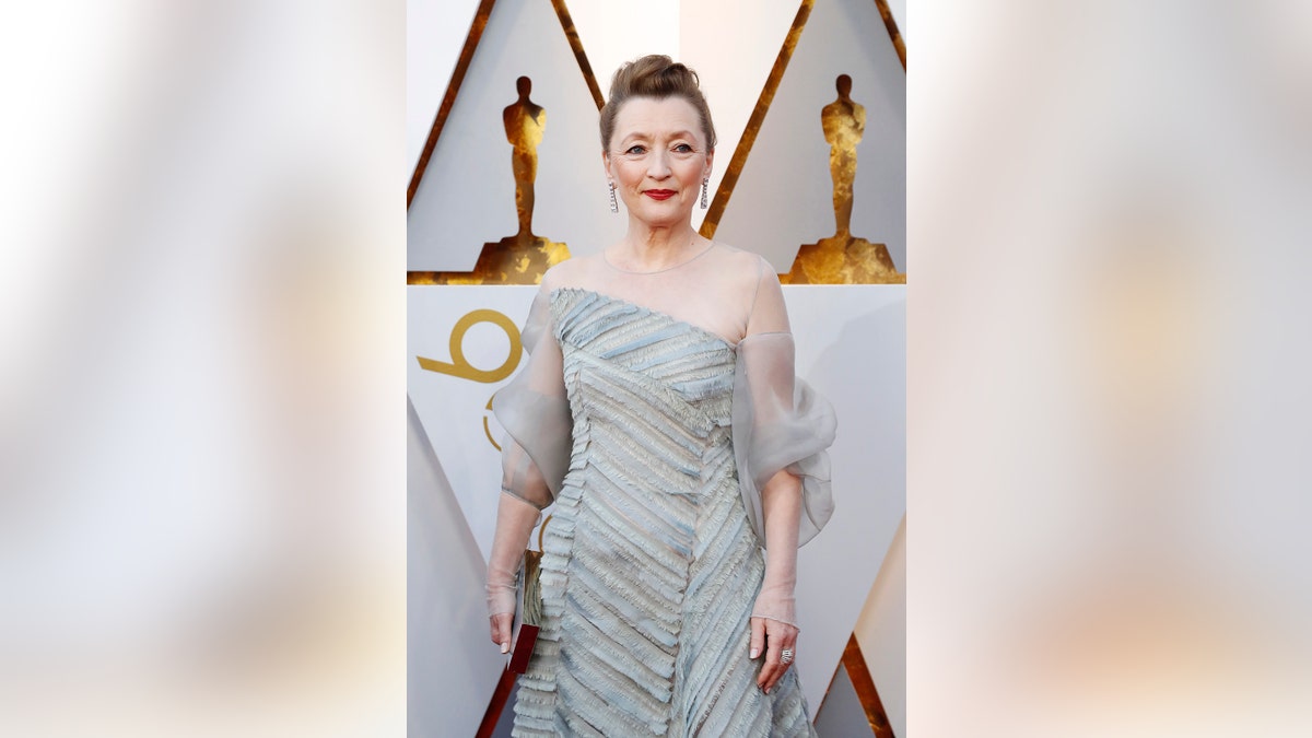 90th Academy Awards - Oscars Arrivals â Hollywood, California, U.S., 04/03/2018 â Lesley Manville REUTERS/Mario Anzuoni - HP1EE3502BXOS