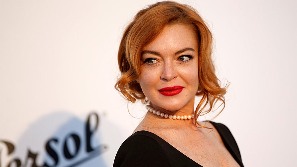 Lindsay Lohan at 70th Cannes Film