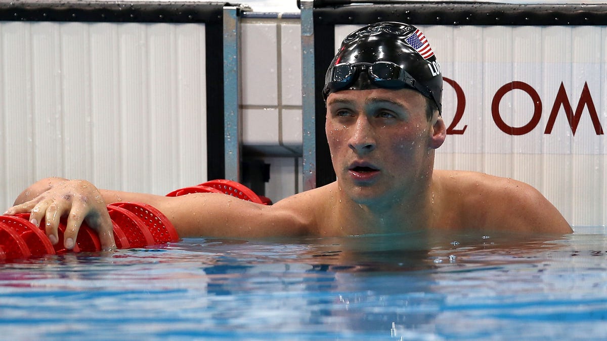 Ryan Lochte of the United States