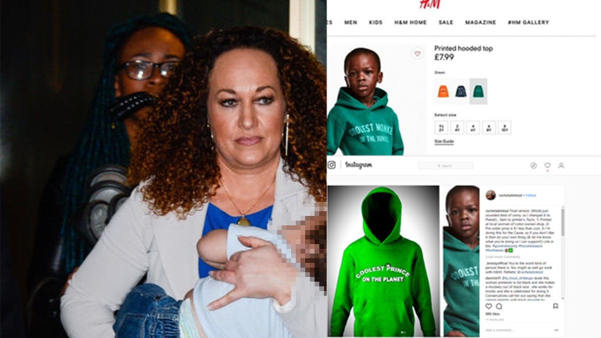 Oops Rachel Dolezal responds to H M racist ad controversy with