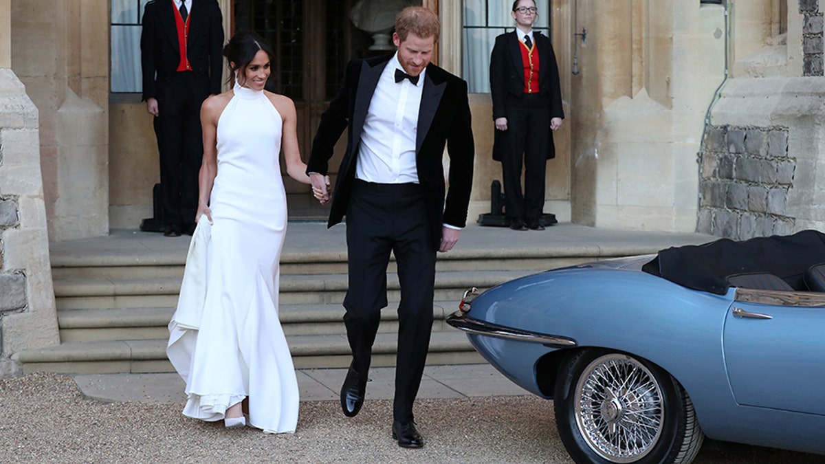 Meghan and outlet harry wedding dress