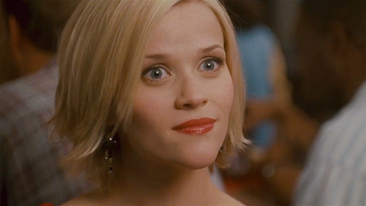 Actress Reese Witherspoon in a scene of Sweet Home Alabama. Screen shot.  Touchhstone Pictures
