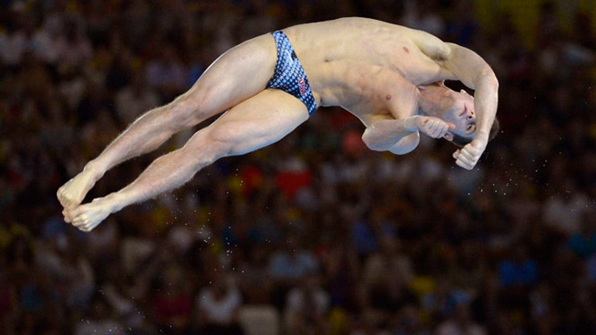 APTOPIX London Olympics Diving Men
