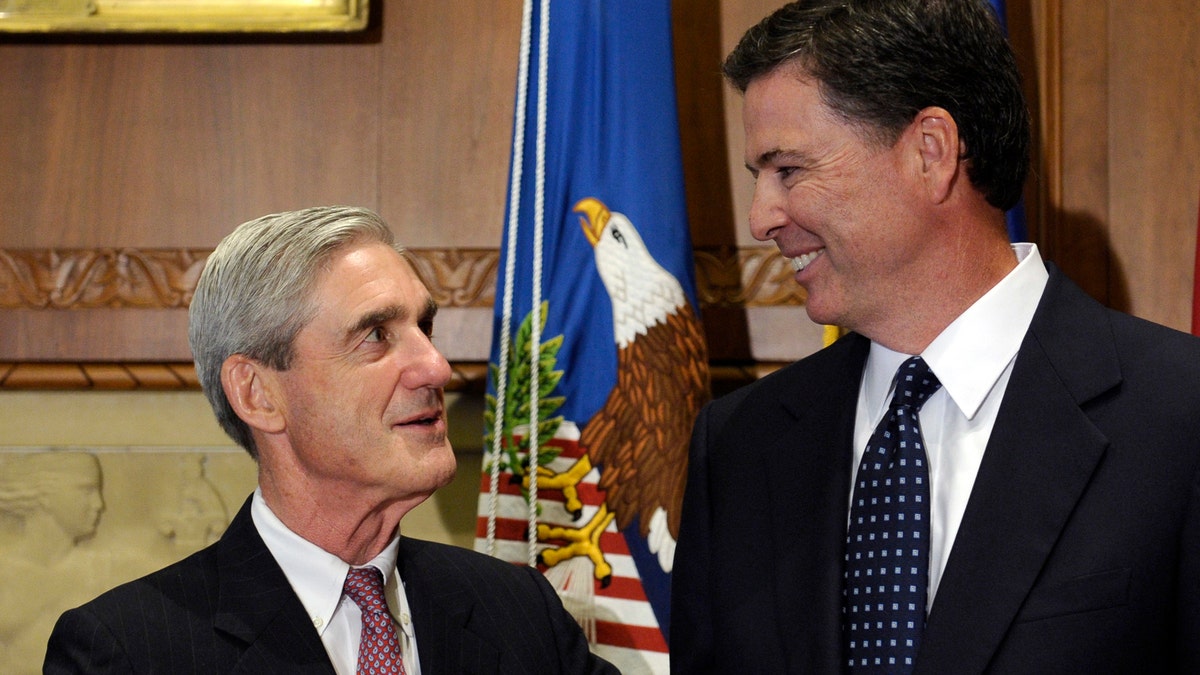 Robert Mueller James Comey AP FBN