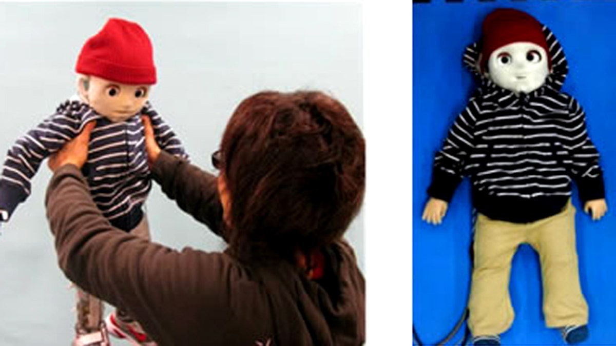 Japan child robot mimicks infant learning