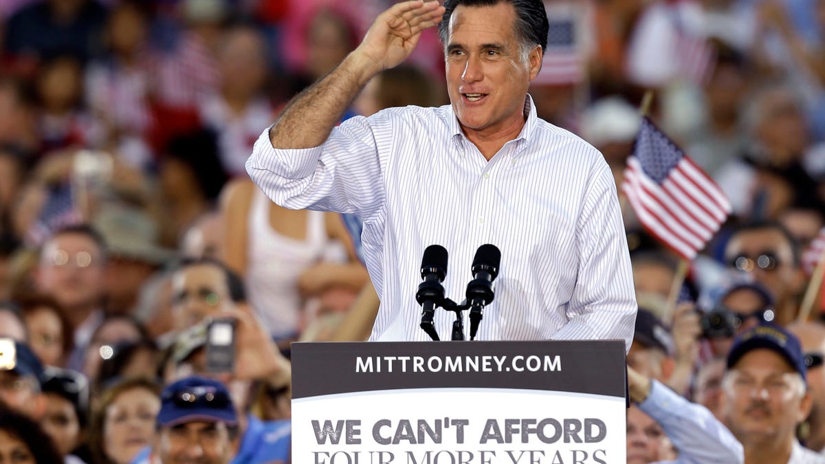 Romney menyebut ‘krisis pekerjaan’ meskipun ada keuntungan pekerjaan
