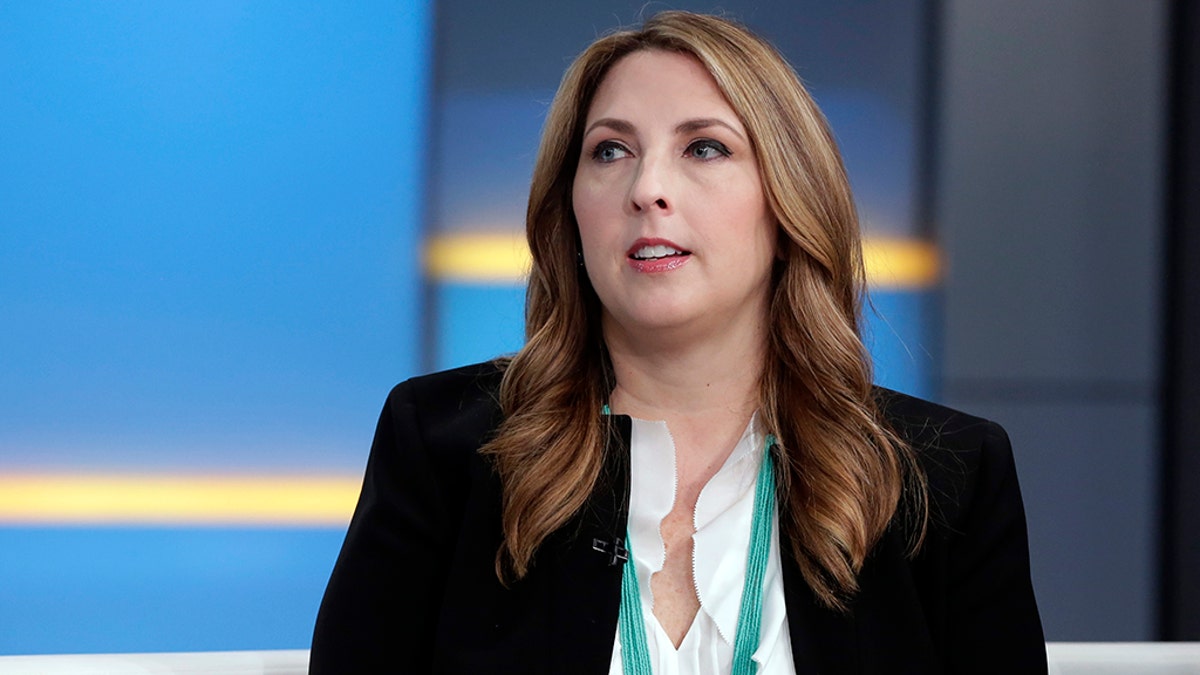 Chair of the Republican National Committee Ronna McDaniel appears on the 