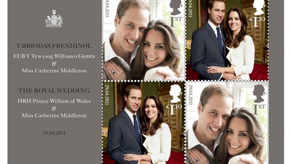 Royal Wedding Stamps