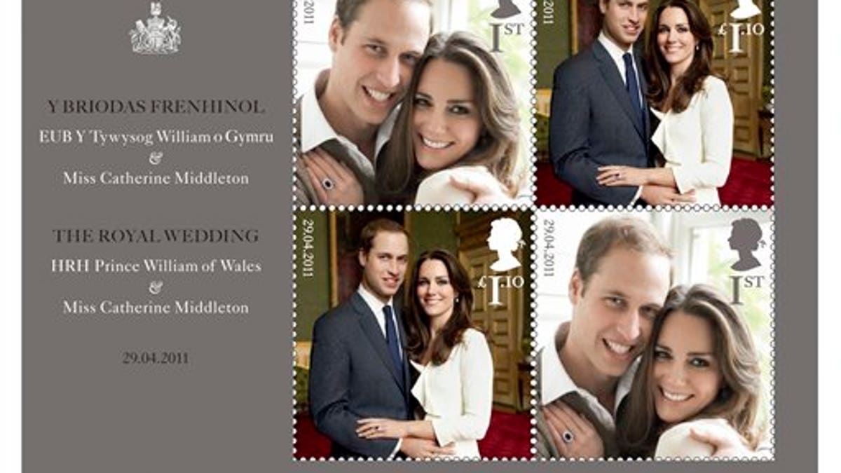 Royal Wedding Stamps