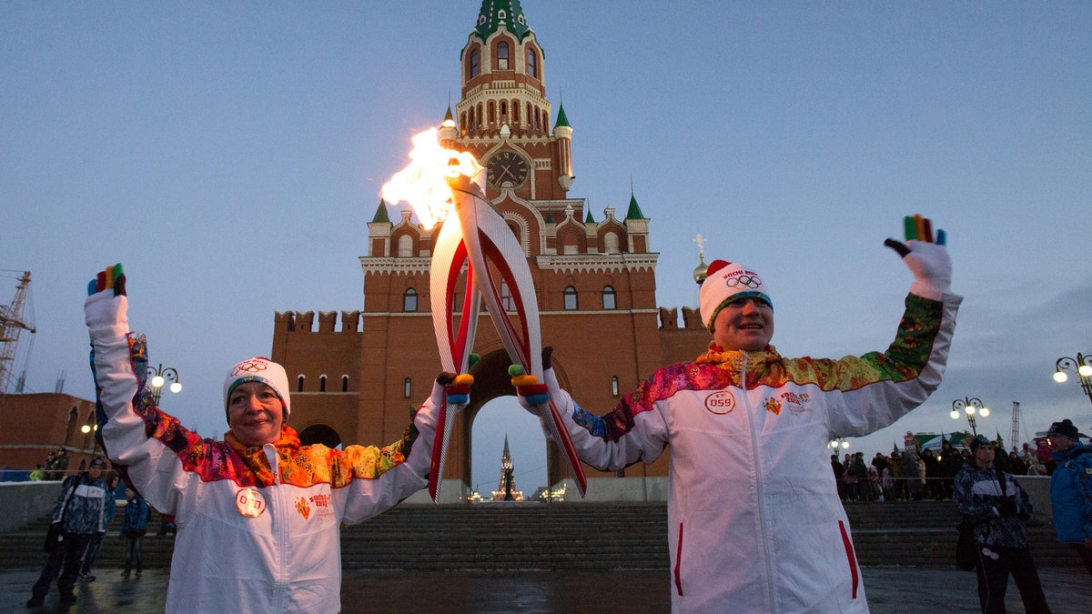Russia Sochi Torch Relay