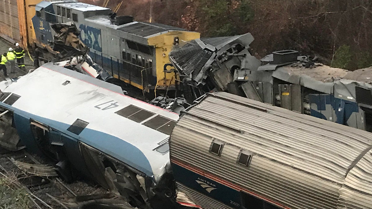 Amtrak CSX train collision in South Carolina leaves 2 dead over