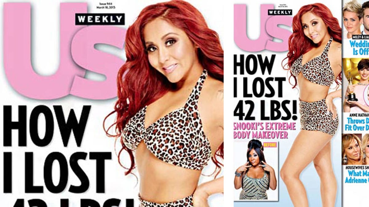 Jersey Shore star Snooki loses 42 pounds poses in bikini post