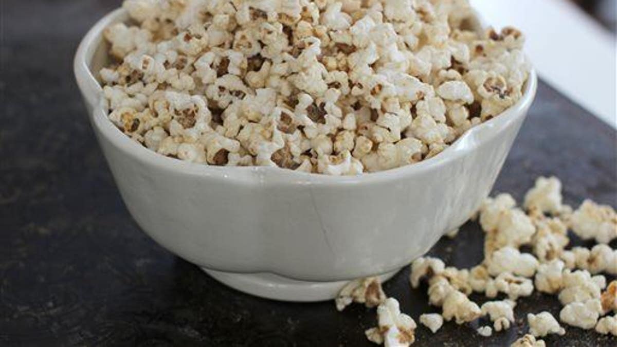 Food Healthy Peanut Honey Popcorn