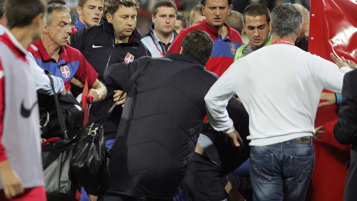 Serbia England Racism