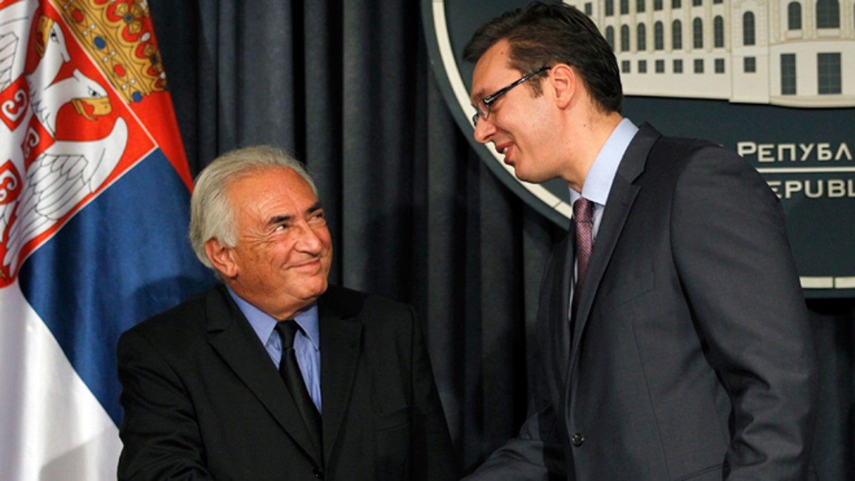 Mantan Ketua IMF Strauss-Kahn akan bekerja di Serbia selama 3 bulan secara gratis