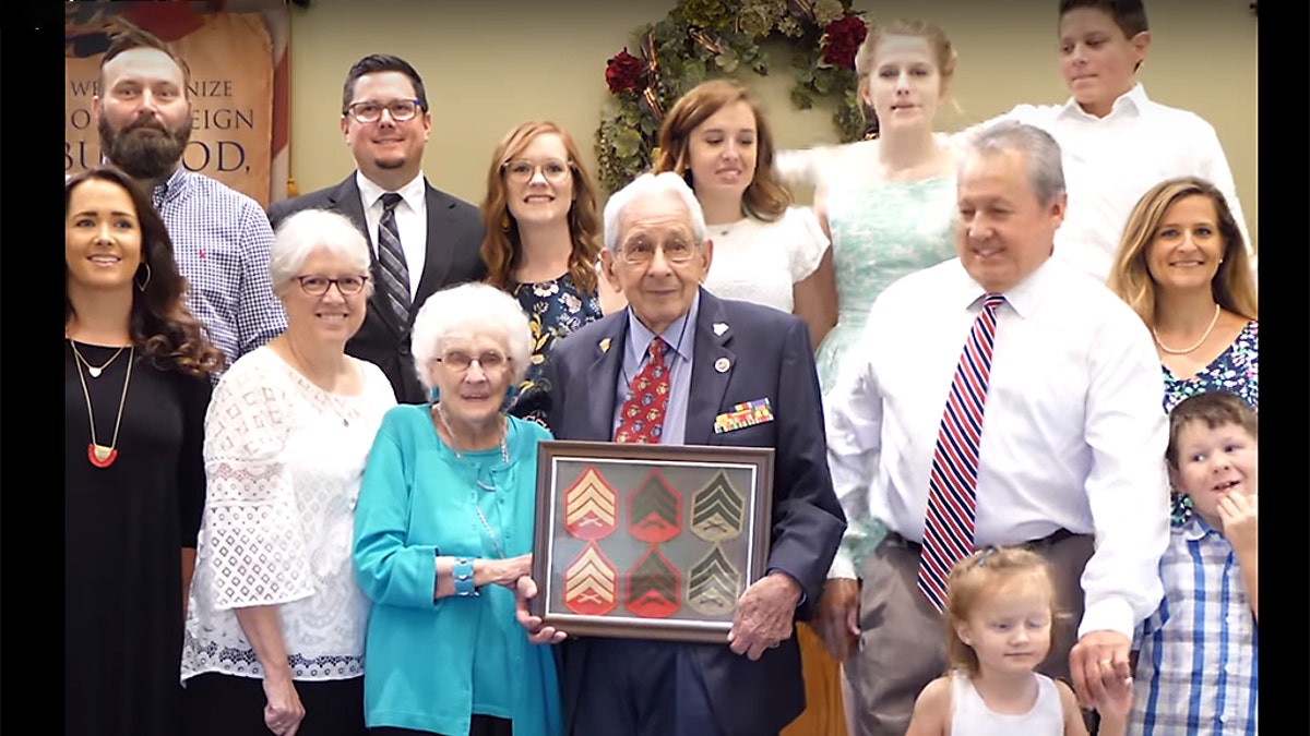 Cpl. Edgar Harrell, marine vet finally promoted to sergeant 73 years later