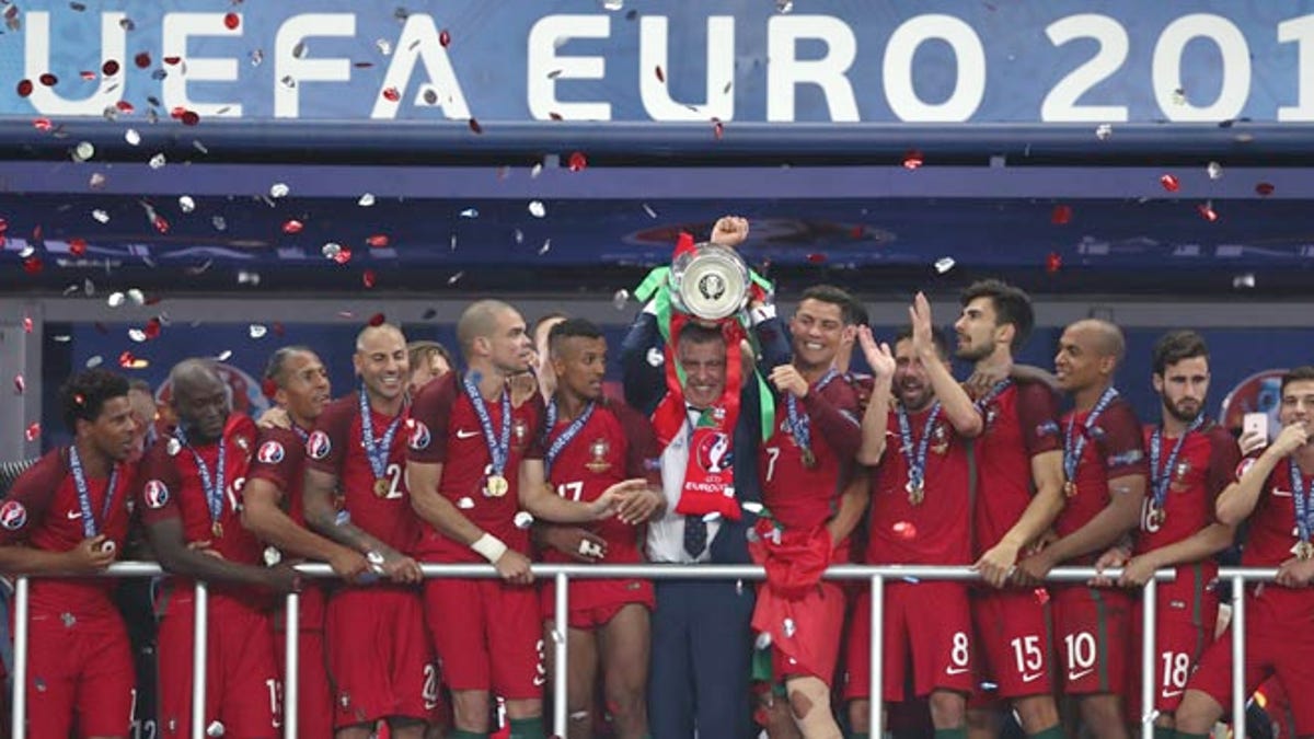 Soccer Euro 2016 Portugal France