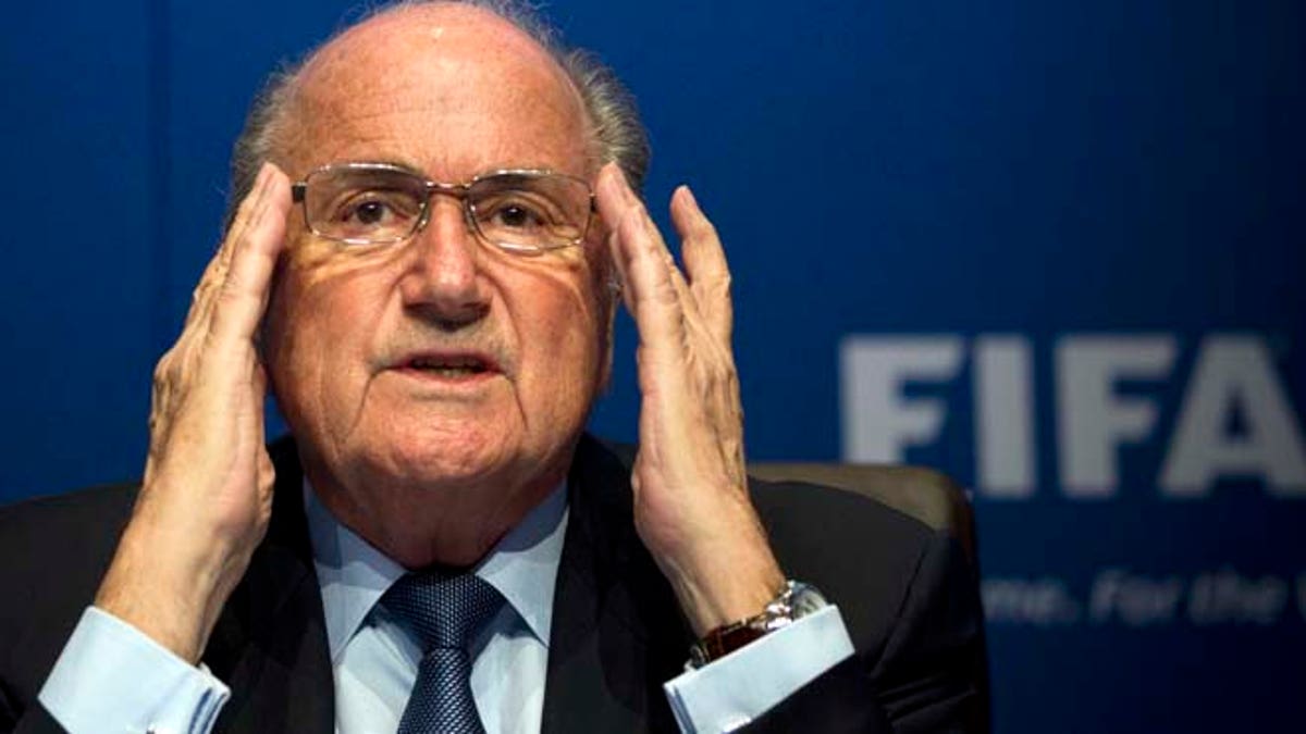 Soccer FIFA Blatter