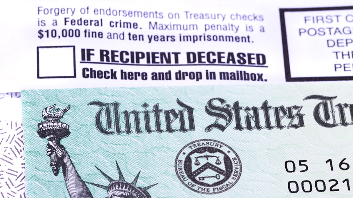 Treasury check