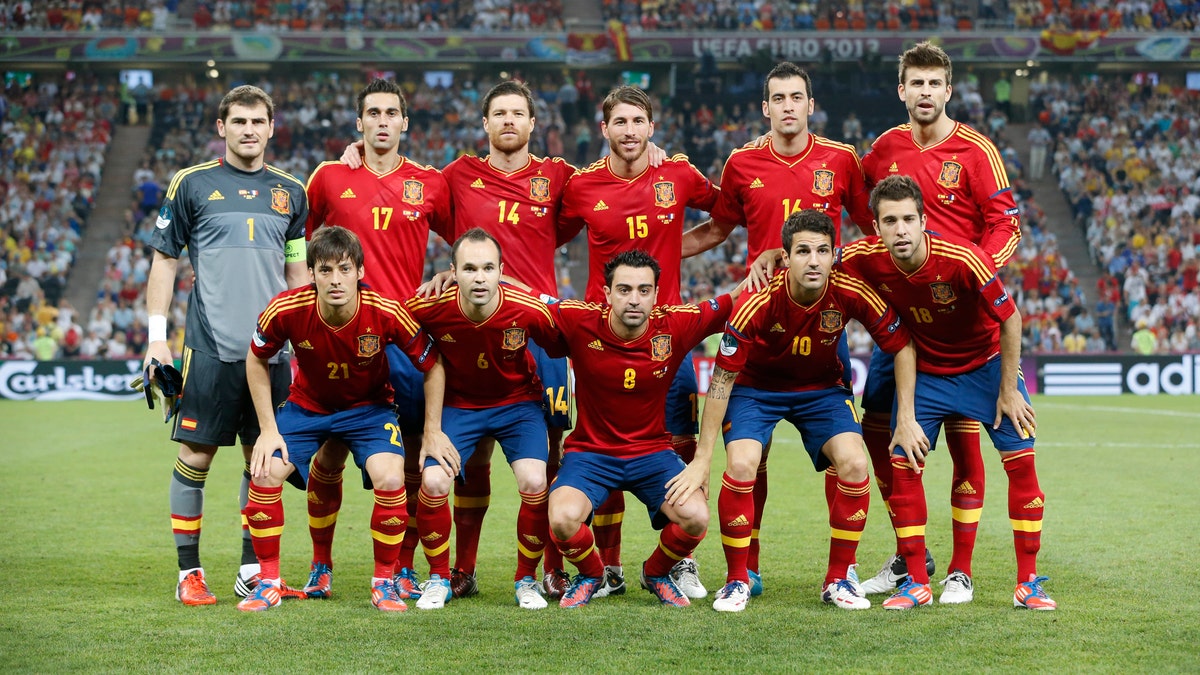 Soccer Euro 2012 Spain France