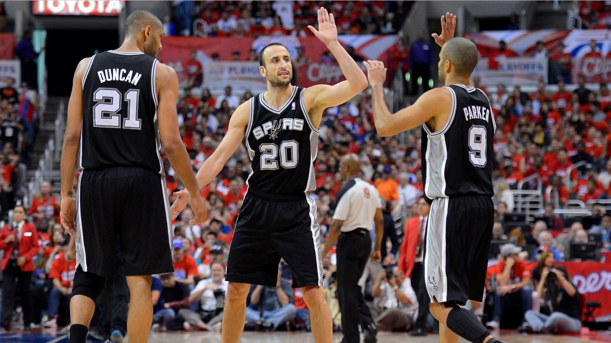 Spurs Ginobili Basketball