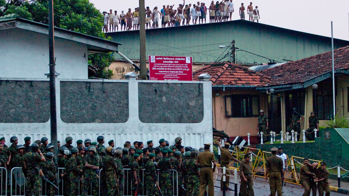 Sri Lanka  Prison Clash