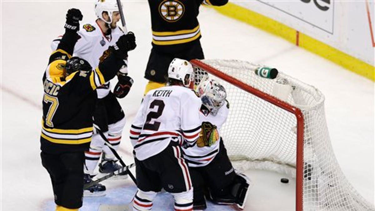 Stanley Cup Blackhawks Bruins Hockey