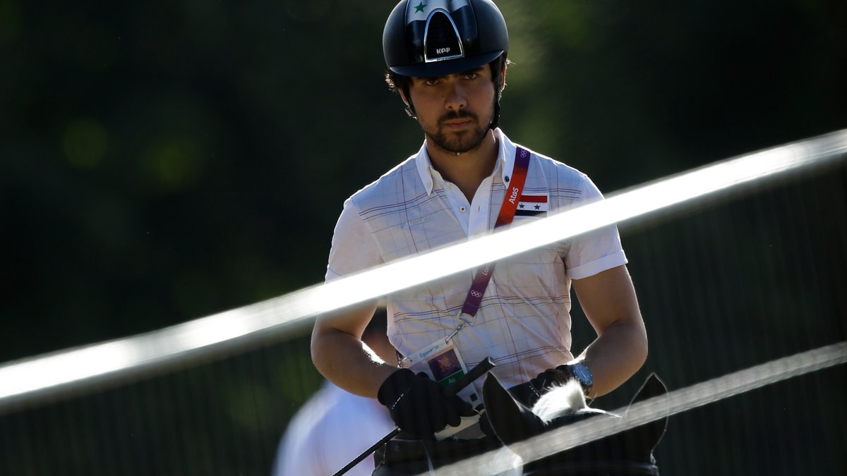 London Olympics Equestrian Syria