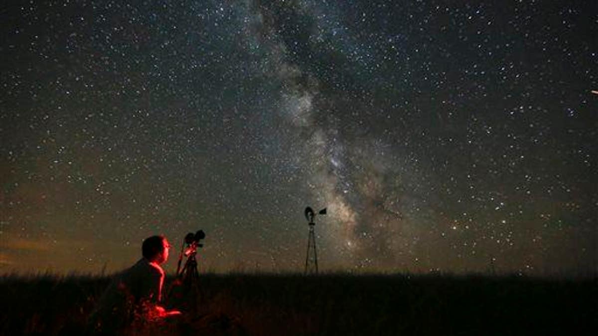 APTOPIX Nebraska Sky