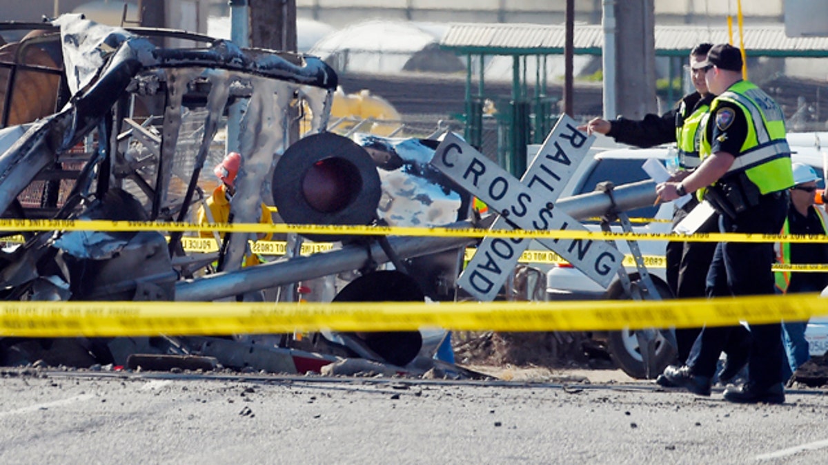 Train Truck Crash Technology