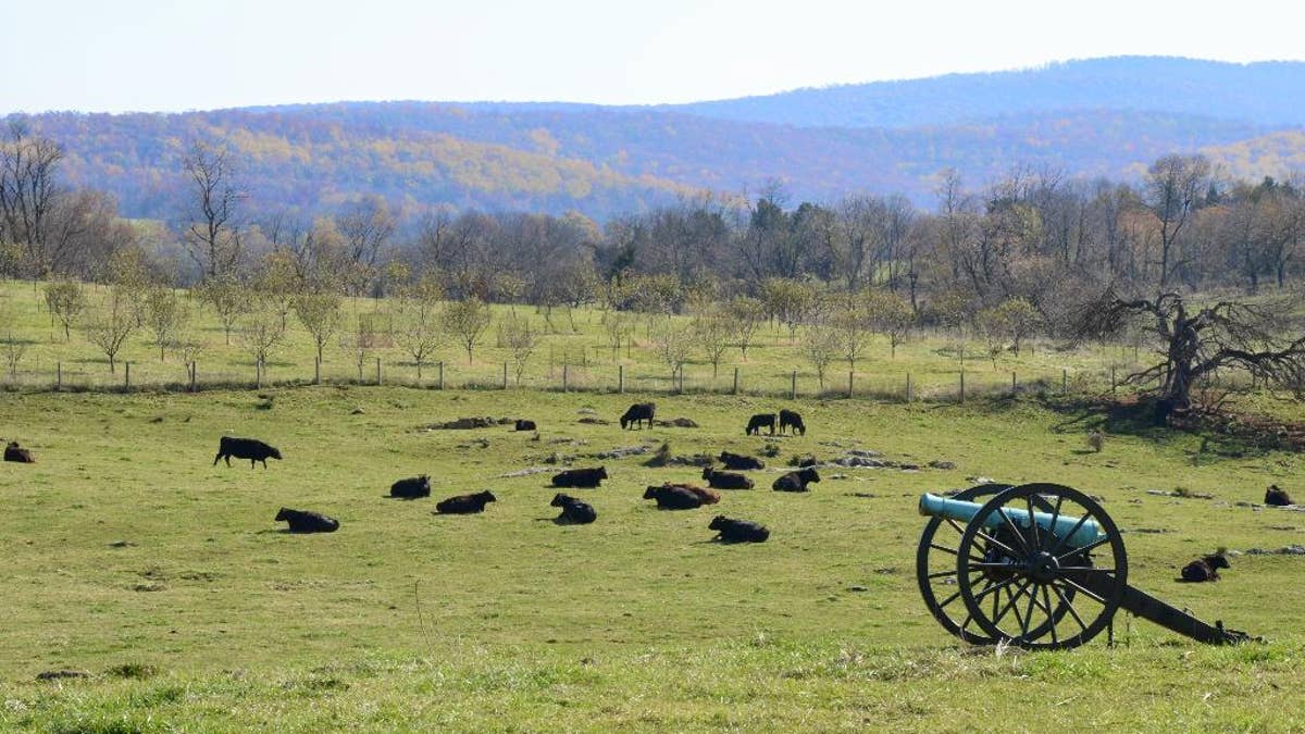  Nov. 6, 2011: Antietam National Battlefield in Sharpsburg, Md., is a serene setting once wracked by violence in the bloodiest one-day battle on U.S. soil.