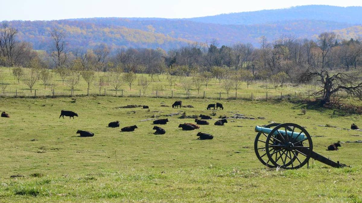  Nov. 6, 2011: Antietam National Battlefield in Sharpsburg, Md., is a serene setting once wracked by violence in the bloodiest one-day battle on U.S. soil.