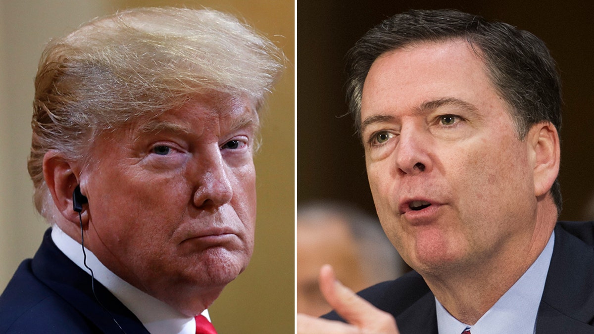 Donald Trump  and James Comey