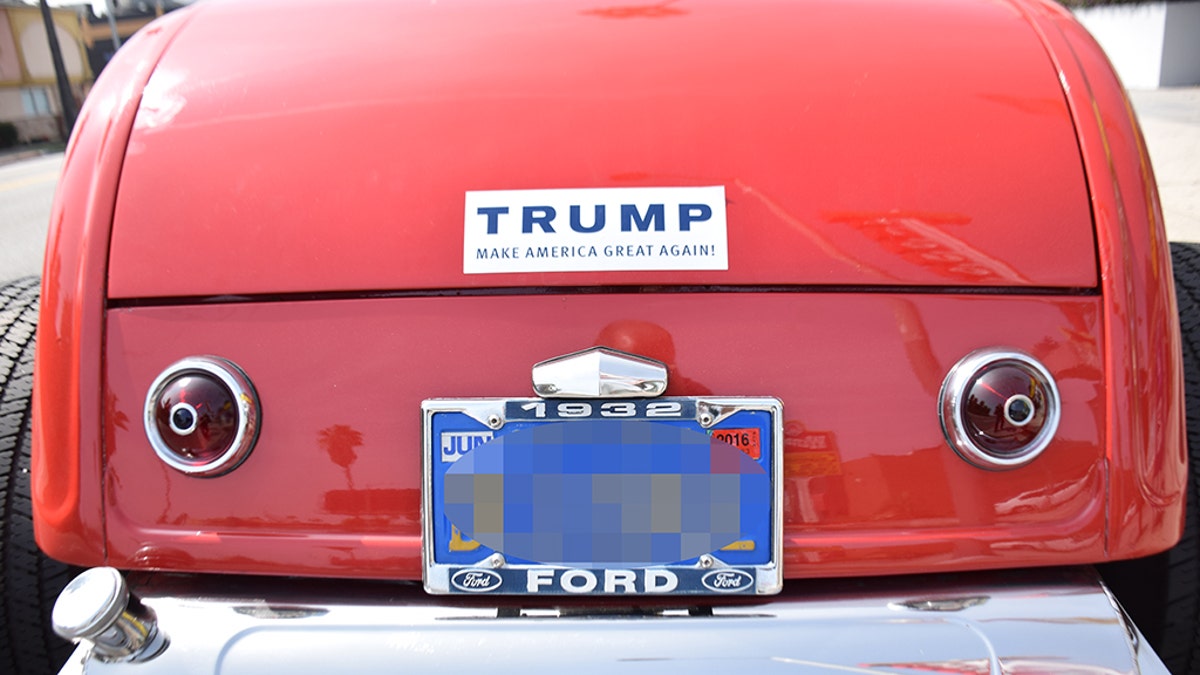 Trump Sticker AP