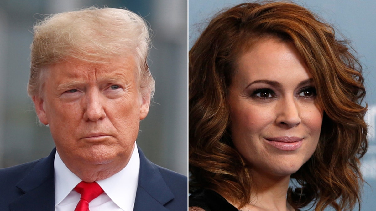 Alyssa Milano slammed President Trump following a report that U.S. officials were opposed to a pro-breastfeeding measure at the U.N.-tied World Health Assembly.