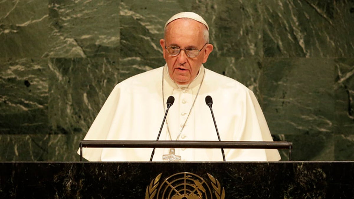 UN Pope Francis